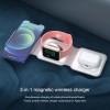 15W Foldable Magnetic 3 in 1 Wireless Charger