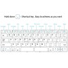 Foldable Bluetooth Keyboard