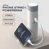 4 in 1 LED Lamp with Mobile Stand & Powerbank 1200mAh