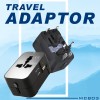 2.1A Fast Charge 1 USB-A + 1 USB-C Travel Adaptor
