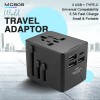 TRAVEL ADAPTOR - 3 USB-A PORT + 1 USB-C PORT 3.5A