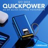 10000mAh 22.5W Super Quick Charge Built In Usb-c & Lightning Quick Charging Powerbank