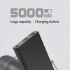 5000mAh Powerbank with 2.1A Fast Charge & Super Compact