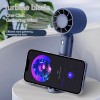 Handheld Turbo Fan with Handphone Stand