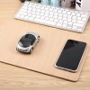 Wireless Lamination Wooden Charge cum Mousepad