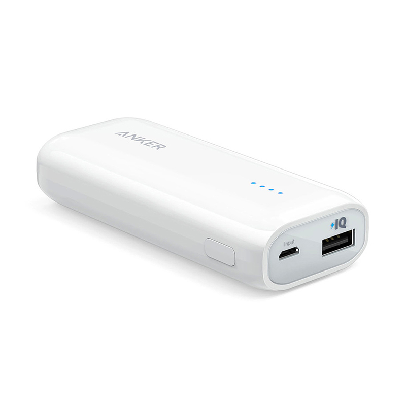 Anker Astro E1 5200mAh Power Bank White - A1211H22