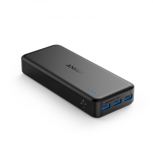 ANKER POWERCORE II 20000MAH POWERBANK WITH 3 USB PORT 3A PER PORT