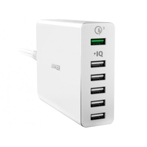 Anker PowerPort+ 6 Ports 60W With Quick Charge 3.0