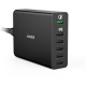 Anker Powerport+ 6 With Qc 3.0 Charging Uk Plug Black