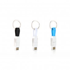LEVINE 3 IN 1 MAGNETIC SHORT USB CHARGE CABLE