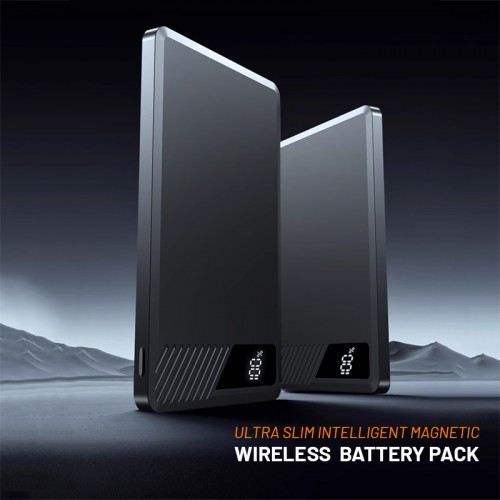 Ultra Slim Intelligent Magnetic Wireless Battery Pack