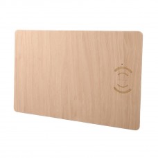 Wireless Lamination Wooden Charge cum Mousepad