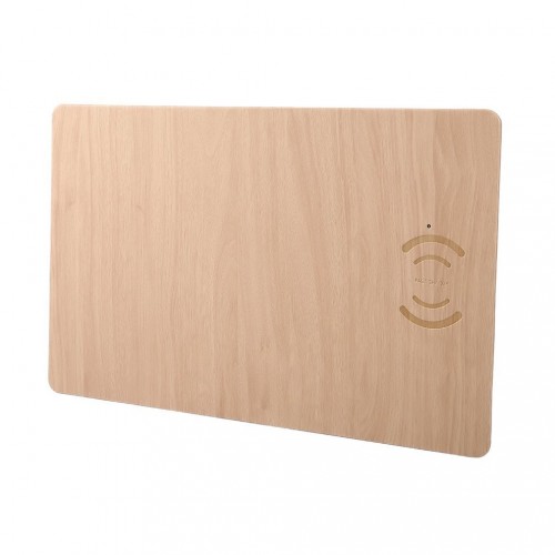 Wireless Lamination Wooden Charge cum Mousepad