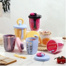 650ml Double Layer Breakfast Juice Cup