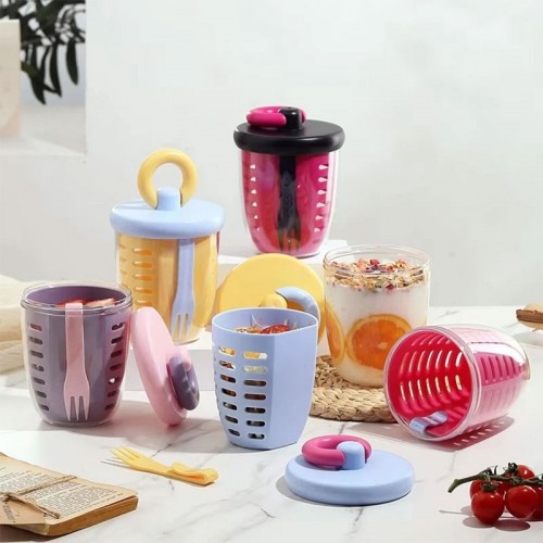 650ml Double Layer Breakfast Juice Cup