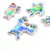 Customized Colorful UV Print Collar Pin Set