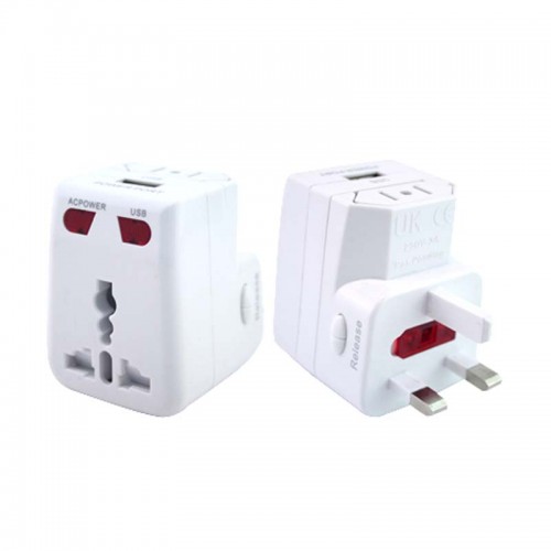 Travel Adaptor with USB Hub