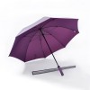 Pearl Sheen Fabric, Ultra Lightweight Golf Umbrella (Purple)