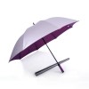 Pearl Sheen Fabric, Ultra Lightweight Golf Umbrella (Purple)