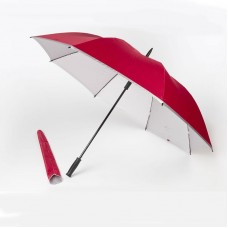 Popular Auto Open, UV Coated, Windproof Golf Umbrella (Red)