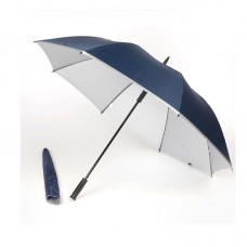 Popular Auto Open, UV Coated, Windproof Golf Umbrella (Navy Blue)