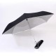 Auto open & close 3 fold umbrella (Black)