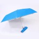 Auto open & close 3 fold umbrella (Light Blue)