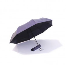 UV Coated Full Windproof Foldable Umbrella (Purple)