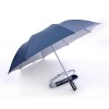 2 Fold, Windproof, Foldable Golf Umbrella (Navy Blue)-HKGFA26PSW-NB