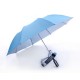 2 Fold, Windproof, Foldable Golf Umbrella (Light Blue)-HKGFA26PSW-LB