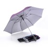 2 Fold, Windproof, Foldable Golf Umbrella (Light Blue)-HKGFA26PSW-LB