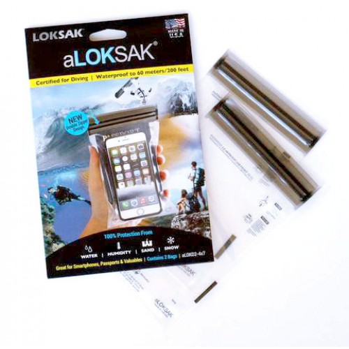 Loksak Water Proof Bag-4''x 7"