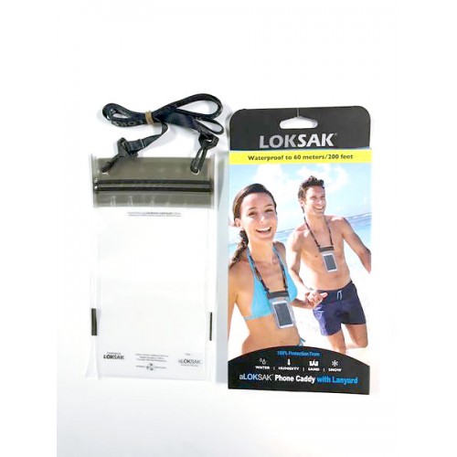 Loksak Phone Caddy With Lanyard