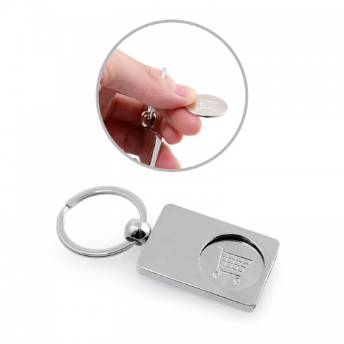Unocom Keychain with Trolley Coin
