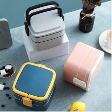 Double Layer Square Lunch Box