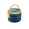 Double Layer Round Lunch Box