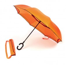 Reverse umbrella. Unique yet functional (Orange)
