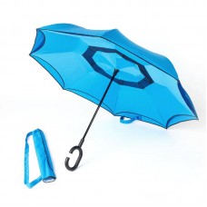 Reverse umbrella. Unique yet functional (Light Blue)