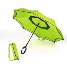 Reverse umbrella. Unique yet functional (Green)