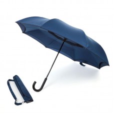 Reverse umbrella. Unique yet functional (Navy Blue)-HKUF500PW-NB