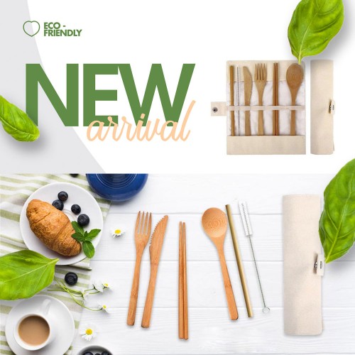 Bamboo Cutlery Set