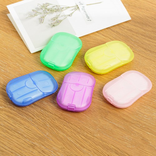 PORTABLE DISPOSABLE PAPER SOAP