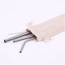 Stainless Steel Straw Set