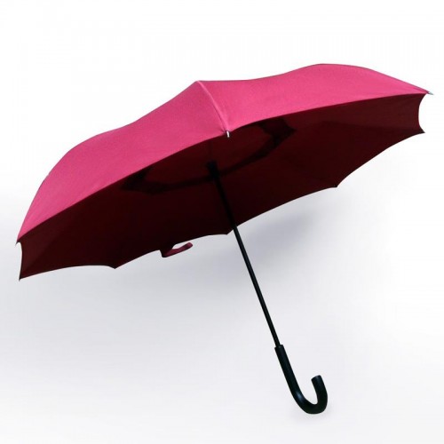 Reverse umbrella. Unique yet functional (Maroon)-HKUF500PW-MRN