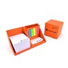 Customized Cube Box with Memo Notepads and Pen Holder