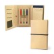 Eco-Friendly Notepad with 3 Colours Ball Pen