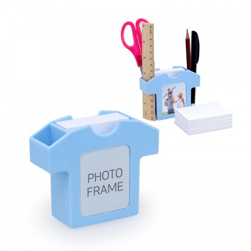 Zazzle Stationery Holder With Photo Frame