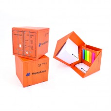 Customized Cube Box with Memo Notepads and Pen Holder